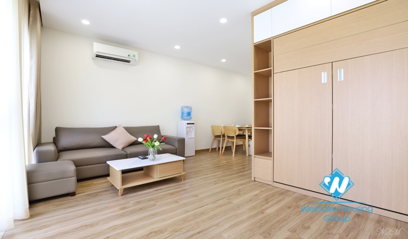 1 bedroom large area cheap apartment for rent in Ba Dinh district